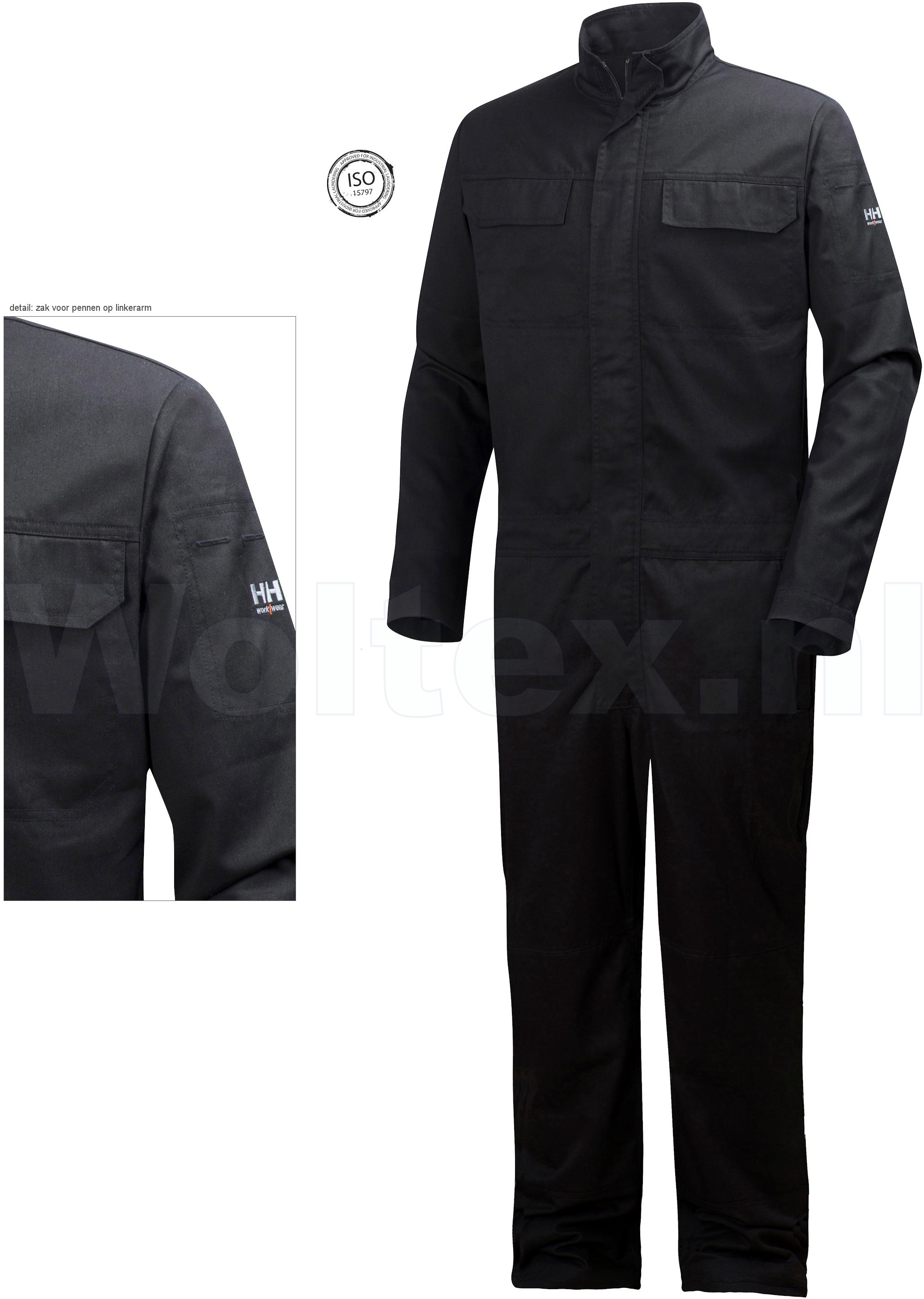 Helly Hansen Overalls Sheffield 76667 zwart 990 C56